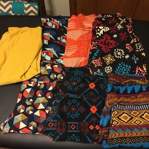 Lularoe tall and curvy legging bundle